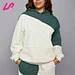 patch work hoodie